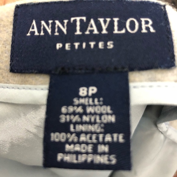 Ann Taylor Petites Wool Blend Pencil Skirt - Picture 8 of 8